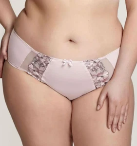 Panache Sculptresse Logan Midi Waist Slip 9858 Cubierta Completa Rosa Nuevo - Imagen 1 de 2
