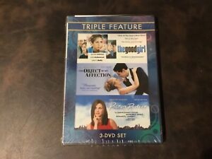 TRIPLE FEATURE 3 DVD SET JENNIFER ANISTON , THE GOOD GIRL THE OBJECT OF MY AFFEC