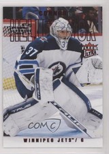 2021-22 Upper Deck Fleer Ultra Red Foil /91 Connor Hellebuyck #90