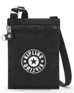 Kipling AFIA LITE Small Crossbody with Adjustable Strap - Black Lite RRP £19 - Picture 1 of 6