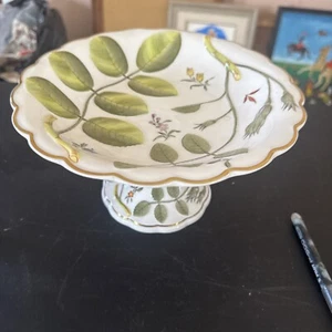 Royal Worcester Blind Earl Pattern Round Compote Pedestal Cake Plate Tazza - Picture 1 of 14