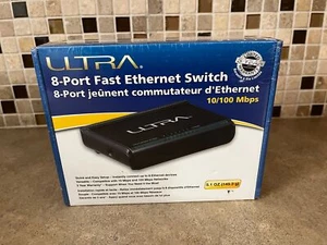 ULTRA 8-PORT FAST ETHERNET SWITCH 10/100 MBPS  UC5-2 - Picture 1 of 7