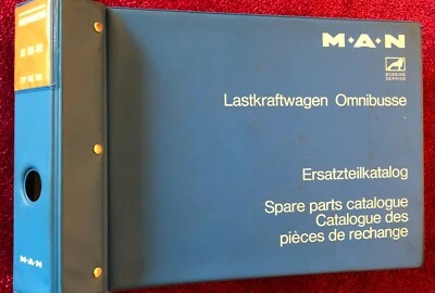 MAN Ersatzteilkatalog / Ersatzteilliste Omnibus MAN Büssing BS 110 VR 1973/1974 - Bild 1 von 4