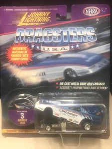 Johnny Lightning Dragsters USA Pioneer 1994 Collector No 3 1/64 Diecast Funncar - Picture 1 of 3