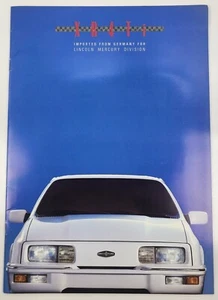1988 Merkur XR4Ti Car Sales Brochure Dealer Advertising Lincoln Mercury - Picture 1 of 11