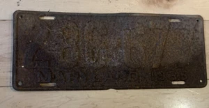 Maryland Nummernschild 1935 - Bild 1 von 2
