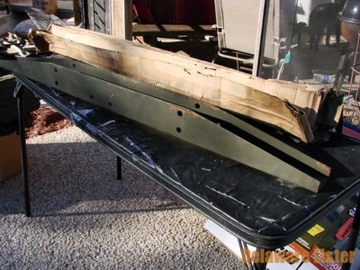 Parachoques delantero verde estilo ejército de EE. UU. JEEP M151 A1 A2 para camión militar Foto 1 de 4