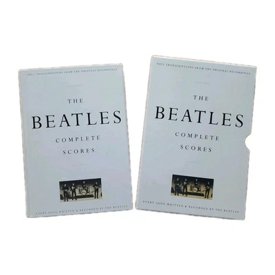 The Beatles Complete Scores Full Transcriptions Original Recordings w/Slipcase - Image 1 of 4