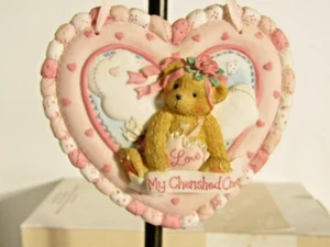 Cherished Teddies 104116 MY CHERISHED ONE Wandrelief in Herzform - Bild 1 von 4