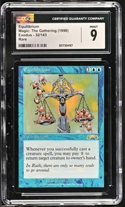 EQUILIBRIUM Exodus Rare CGC 9 MTG [Nostalgium] - Picture 1 of 2