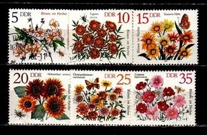 DDR 1982: 2737 - 2742 "Herbstblumen" postfrisch, einwandfrei, siehe Bild - Bild 1 von 1