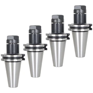 LABLT 4 Pack CAT40-ER20 Collet Chuck 2.76"Gage Length Runout Chucks Tool Holder - Bild 1 von 12