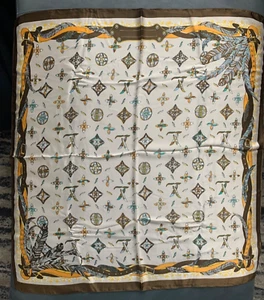 LIghtweight Square Head Scarf 27", Hair Scarf for Sleeping, Feels like Silk- NEW - Picture 1 of 3