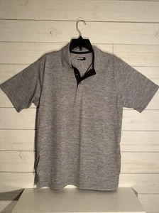 Bolle Herren grau kurzärmelig Golf Poloshirt mit Kragen Größe Medium SCHÖN - Bild 1 von 2