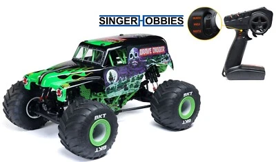 LOSI LOS04028T1 LMT 2.0 Brushless 4wd Solid Axle Monster Truck RTR Grave Digger - Image 1 of 4