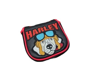 Craftsman Golf Harley Dog Series Nero Holf Club Cover Copricapo Driver - Foto 1 di 5