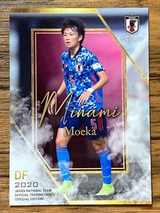 Nadeshiko Japan Women's Soccer Team Card Epoch 2020 Moeka Minami - Picture 1 of 10