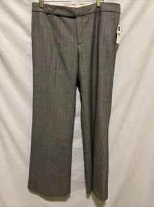 GAP Flare moderne Passform Stretch grau Anzughose Damengröße 12 vollständig gefüttert neu mit Etikett $ 68 - Bild 1 von 15