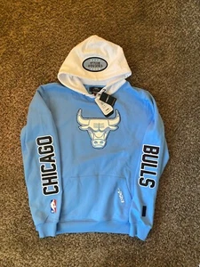 Chicago bulls university blue hoodie size m brand new - Picture 1 of 5