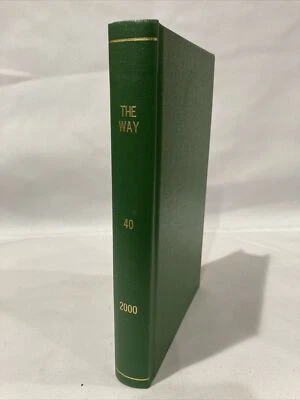 The Way Quarterly Review of Christian Spirituality HC Bound Volume 40 2000 (BM54 - Image 1 of 4