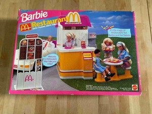 barbie mcdonalds set
