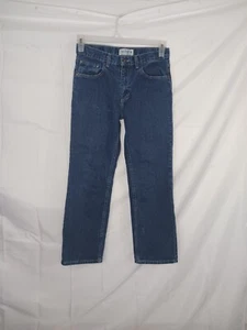 Urban Pipeline Relaxed Straight Blue Denim Jeans Size 16 Dark Blue Jeans - Picture 1 of 4