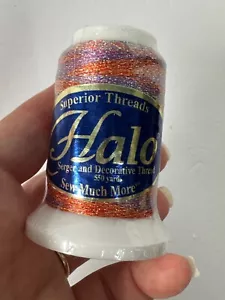 Glitter Superior Thread Decorative Serger Machine Halo 369 Fiesta - Picture 1 of 3