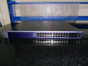 Netgear M5300-28G3  GSM7328S V2H2 24 + 4 Port Gigabit Switch  - Picture 1 of 4