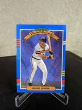 Barry Bonds 1990 Leaf Donruss Diamond Kings Baseball Card #4 Pittsburgh Pirates