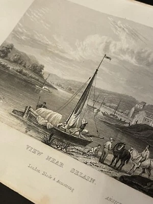 Belgien Stahlstich 1837 Selain Brüssel Illustration Gravure London Alt Bild - Bild 1 von 4