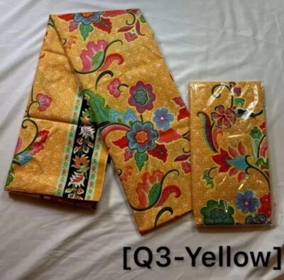 BATIK MALAYSIA | KAIN BATIK MALAYSIA / KAIN SARUNG MALAYSIA (Q3-YELLOW COLOR) - Image 1 of 4