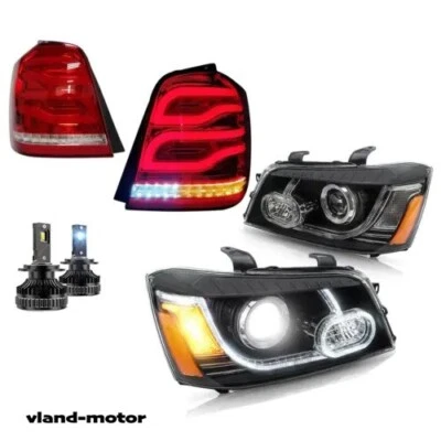 Faros LED VLAND + luces traseras + bombillas para Toyota Highlander SUV 2001-2007 Foto 1 de 4