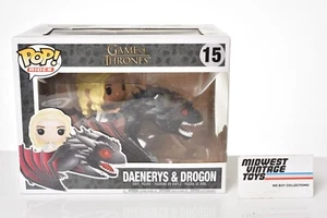 Funko Pop! Rides #15 Juego de Tronos Daenerys Targaryen & Drogon Nuevo en caja - Imagen 1 de 8