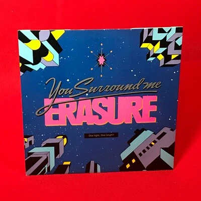 ERASURE You Surround Me 1989 UK 7" vinyl single 91 Steps original 45 MUTE99 - Image 1 of 4