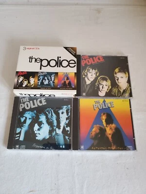 The Police - Outlandos Regatta Zenyatta 3 x Cd Album Box Set { Very Rare } - Image 1 of 4