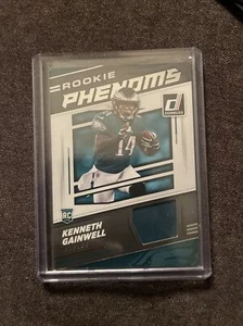 KENNETH GAINWELL Rookie Phenoms JERSEY 2021 Donruss Football RC Phila Eagles - Picture 1 of 2