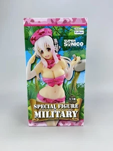 Nitroplus Super Sonico (versión militar) Figura especial Furyu - Imagen 1 de 6