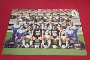 Foto Gigantografia Manifesto HURRA JUVENTUS FORMAZIONE 1987-88 CON AUTOGRAFI - Foto 1 di 1