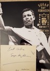 Sugar Ray Robinson - Boxing Great. Signed album page with photo. With AFTAL COA