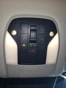 19 20 21 22 23 QX50 Overhead Console Black/Wheat G w/Lamps & Sunroof Option - Picture 1 of 12