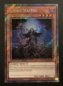Zombie Master - RA03-EN185 - Platimun Secret Rare - 1st Edition - YuGiOh - Picture 1 of 3