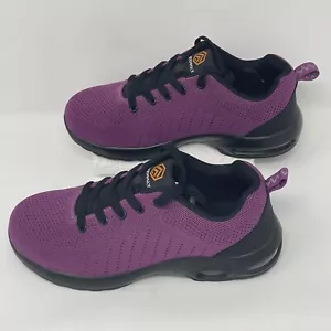 Stahlkappe Arbeit Sneaker Stiefel Damen Herren Leicht Atmungsaktiv Sicherheitsschuhe NEU - Bild 1 von 9