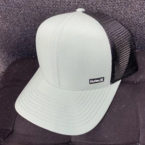Hurley M HRLY LEAGUE SCHWARZ/GRÜN Druckknopflasche BRANDNEU! KOSTENLOSER VERSAND!!! - Bild 1 von 3