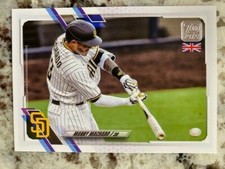 2021 TOPPS UK EDITION CARD SAN DIEGO PADRES MANNY MACHADO #140