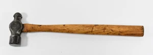 Vintage small Vaughan Ball Peen Hammer blacksmith machinist 12oz total wgt. M578 - Picture 1 of 16