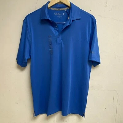 Polo Walter Hagen Para Hombres P11 Core Chmpnshp Sólido Alta Mar Azul MGA11415DSP23 Foto 1 de 4