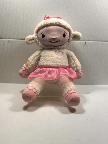 Disney LAMBIE Doc McStuffin's Lamb Talking TAKE CARE OF ME 16" Doll INTERACTIVE Cover