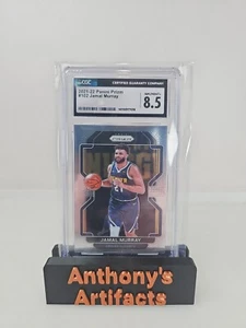 Jamal Murray 2021-22 Panini Prizm #102 Holo CGC 8.5 Near Mint Graded Nuggets - Picture 1 of 5