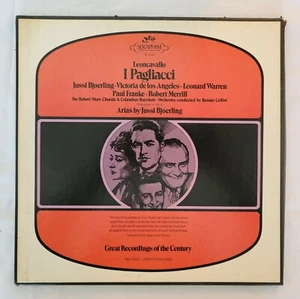 Jussi Bjoerling Leoncavallo: I Pagliacci 1969 Classical Opera 2 Album Set - Picture 1 of 4