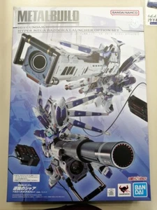 BANDAI METAL BUILD Hi-v Gundam Hyper Mega Bazooka Launcher Set Opzionale Figura Nuovo - Foto 1 di 13